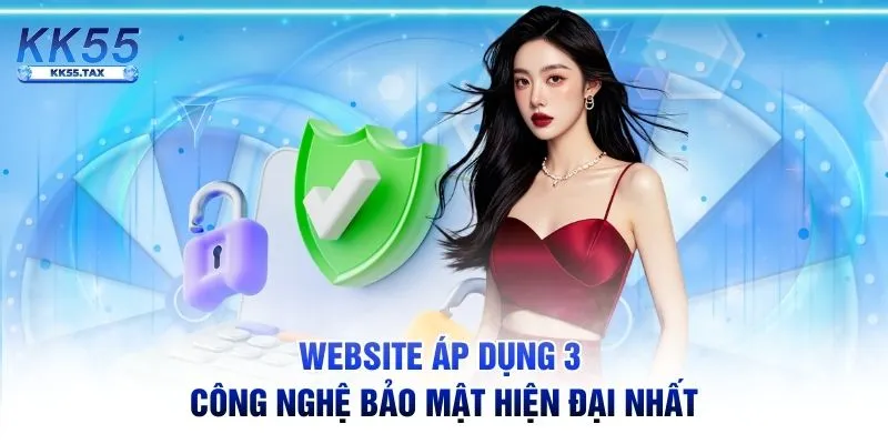 Website áp dụng 3 công nghệ bảo mật hiện đại nhất